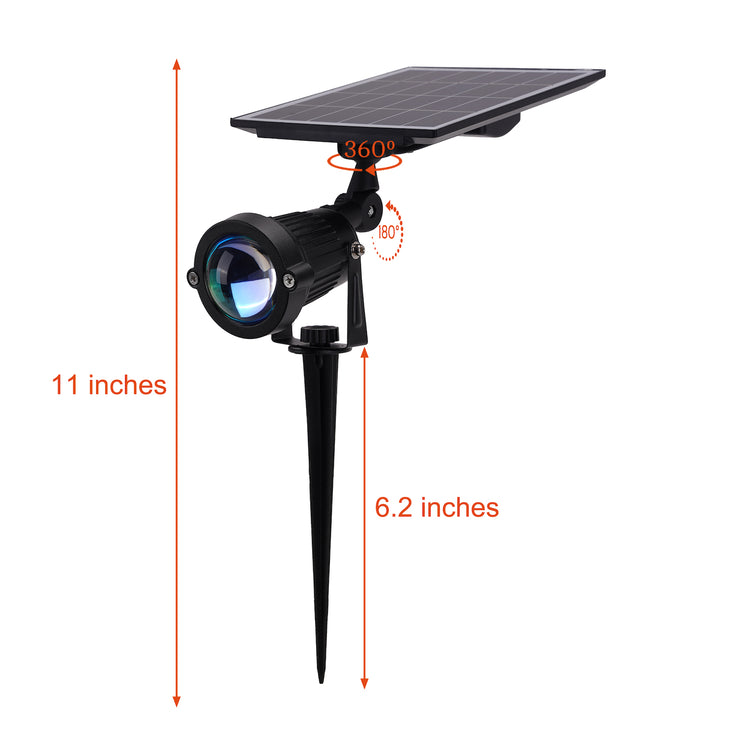 Solar Power Outdoor Sunset Projector Light 1 Pack