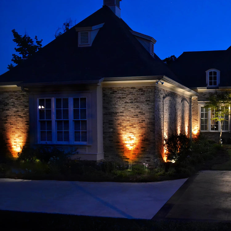 Solar Power Outdoor Sunset Light Brookstone