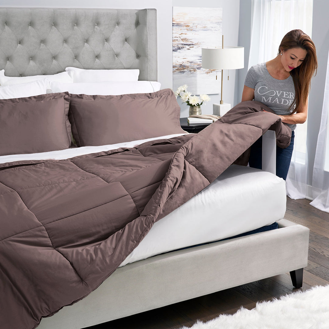 Covermade® Comforter | Easy Bedmaking & Beautiful, Soft Materials