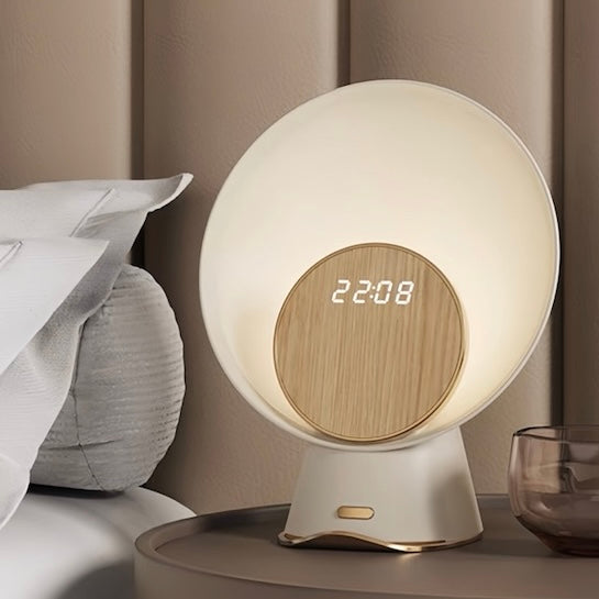 Moon Station: Bedside Lamp, Wireless Charger, Stereo Speaker All In One by INSPECIAL HOME
