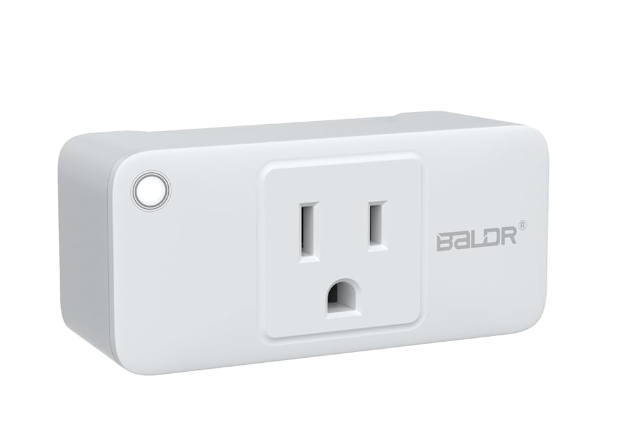 BALDR Wi-Fi Power Meter Hub with Smart Socket – Monitor Energy & Set Alerts