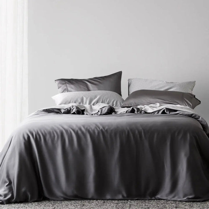 CleanBamboo® Signature Sateen Duvet Cover by ettitude