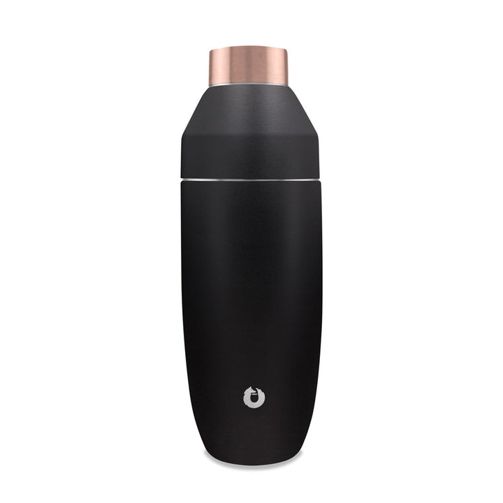 Black: Stainless Steel cocktail shaker black