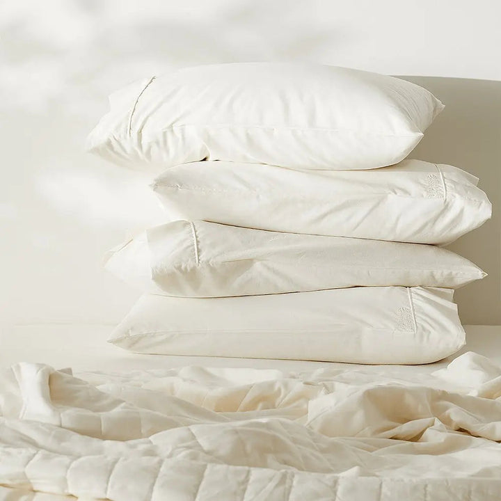 CleanBamboo Hemp™ Linen+ Pillowcase Set by ettitude