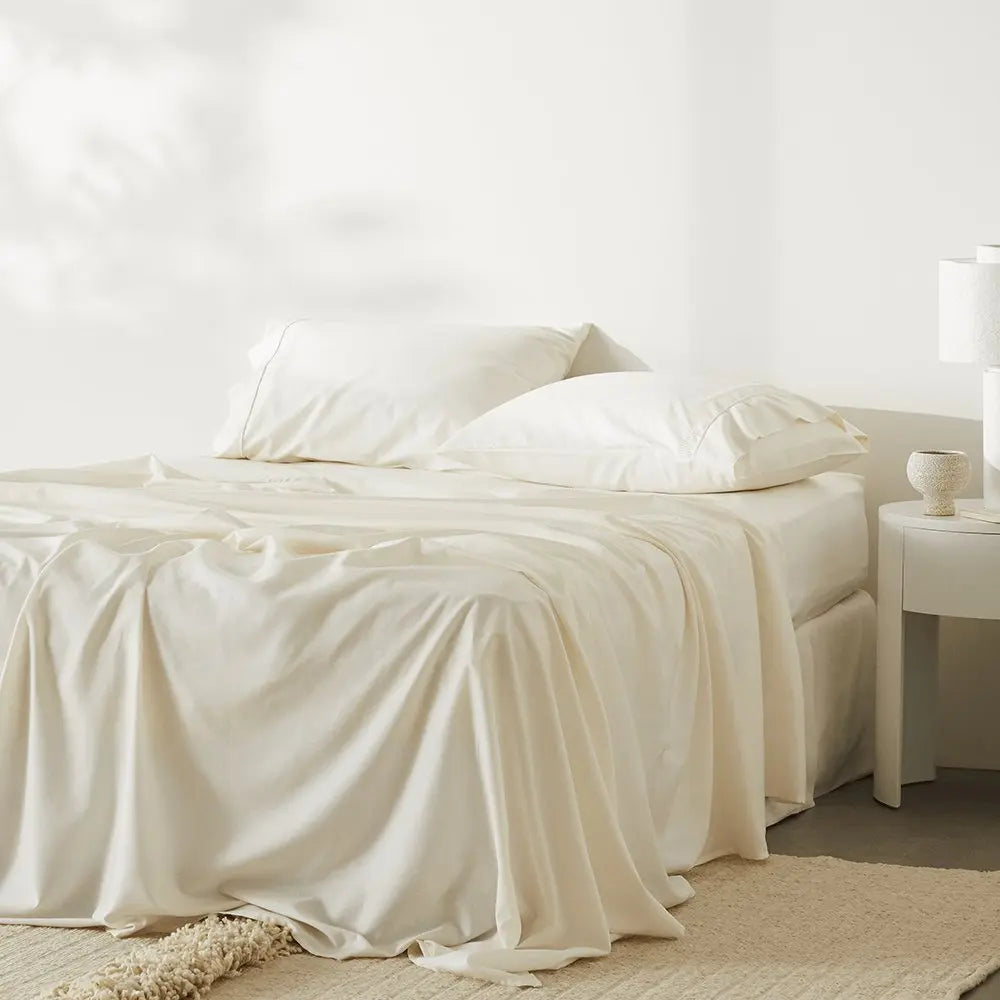 CleanBamboo Hemp™ Linen+ Sheet Set by ettitude