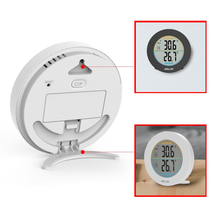 BALDR Wireless Indoor/Outdoor Thermometer