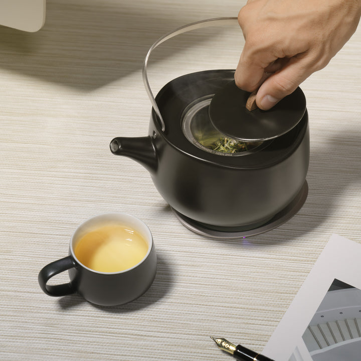 Leiph Self-heating Teapot Bundle Set by OHOM