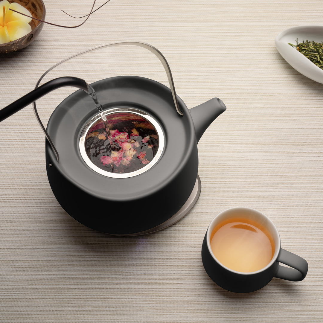 Leiph Self-heating Teapot Bundle Set by OHOM
