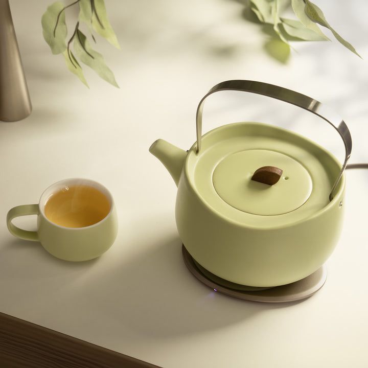 Leiph Self-heating Teapot Bundle Set by OHOM