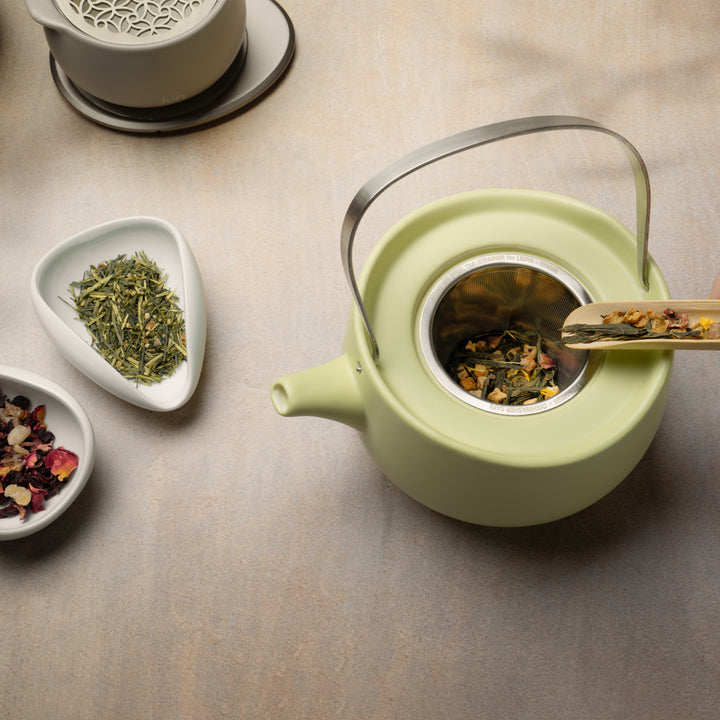 Leiph Self-heating Teapot Bundle Set by OHOM