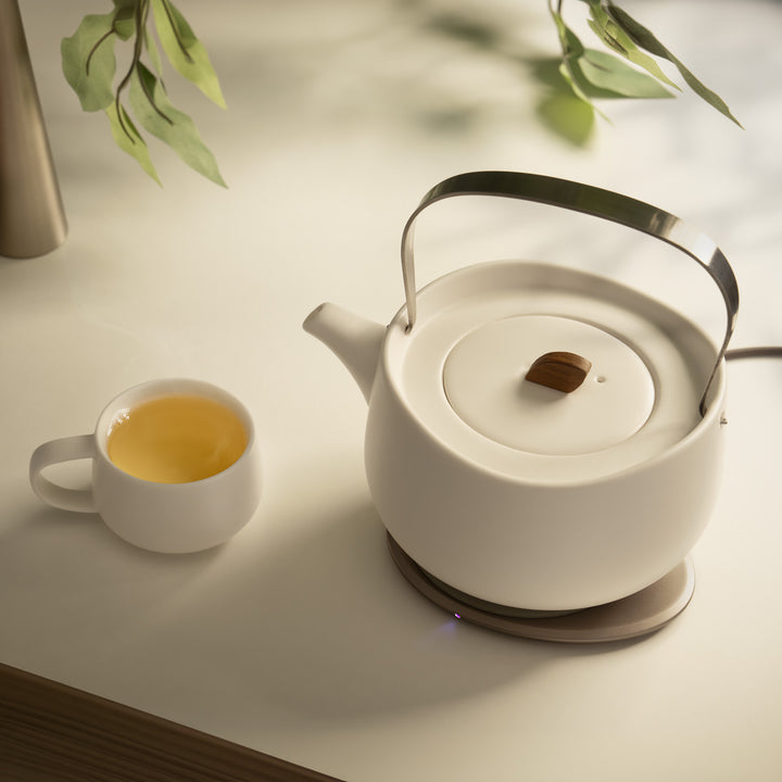Leiph Self-heating Teapot Bundle Set by OHOM