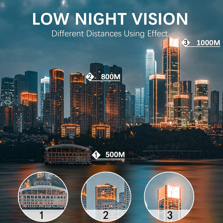 Monocular Telescope With Smartphone Holder & Tripod