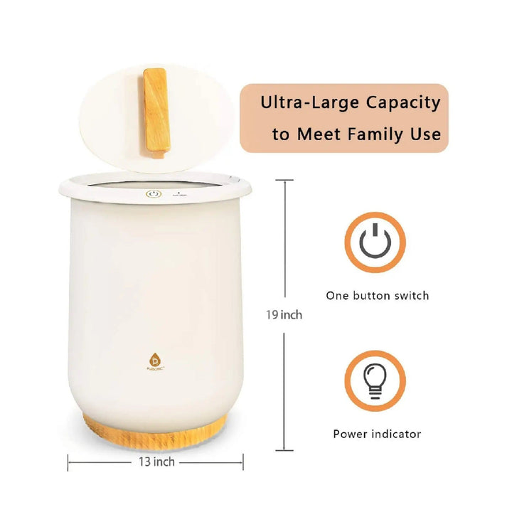 Bucket Style Towel Warmer by Pursonic