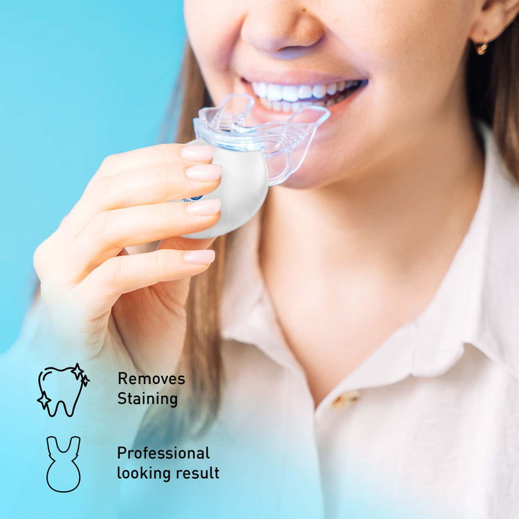 Pursonic Ultimate Teeth Whitening & Oral Care Bundle – LED Whitening Kit, Whitening Strips, & USB Rotary Toothbrush by Pursonic
