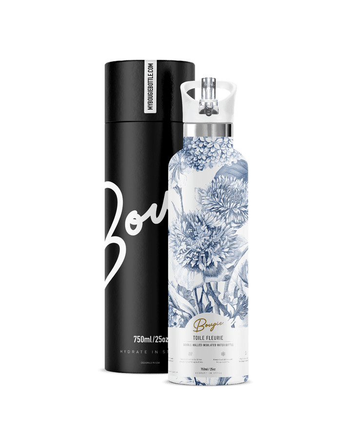 Toile Fleurie 25oz | Blue Floral Toile