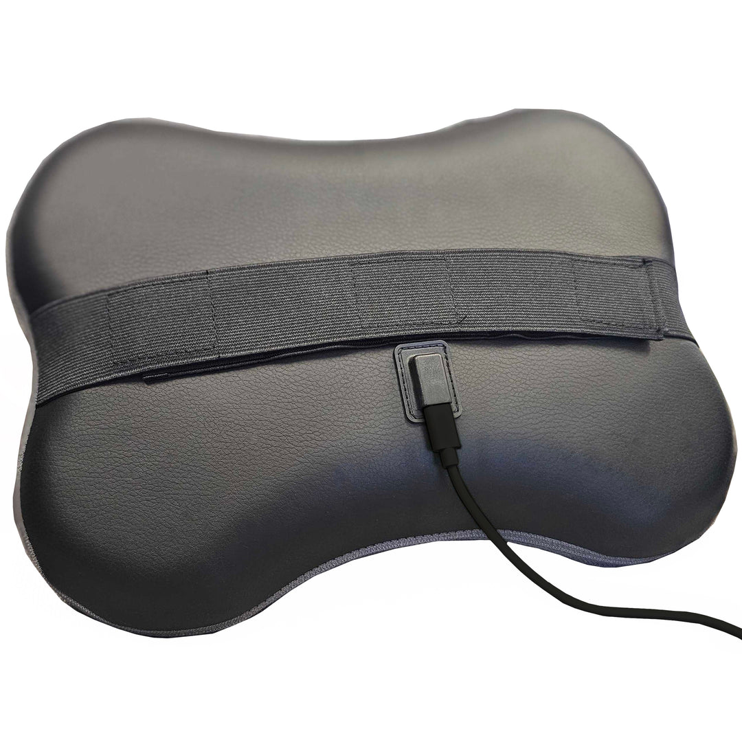 Rechargeable Shiatsu Back and Neck Massager Pillow with Heat
