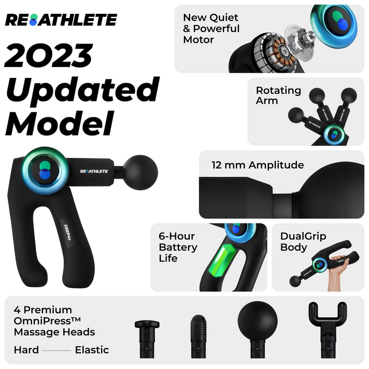 DEEP4s Massage Gun by REATHLETE