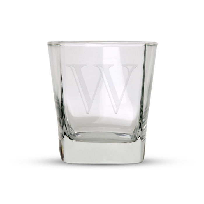 Monogrammed Rock Glasses (Set of 2) by The Whiskey Ball
