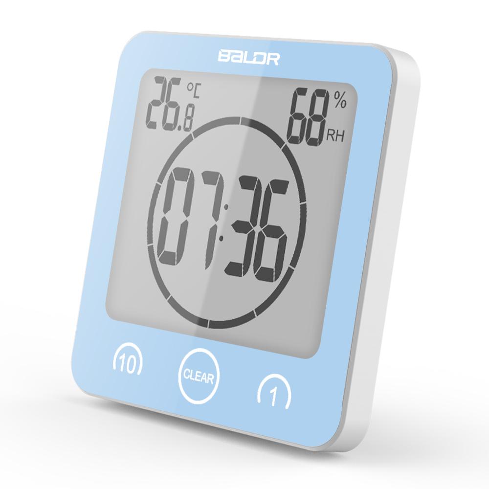 BALDR Waterproof Shower Clock - Reliable Waterproof Clock for Showers