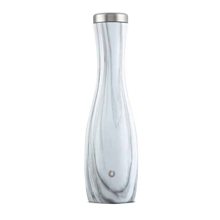 Stainless Steel Wine Carafe, Marble - Thumbnail 2
