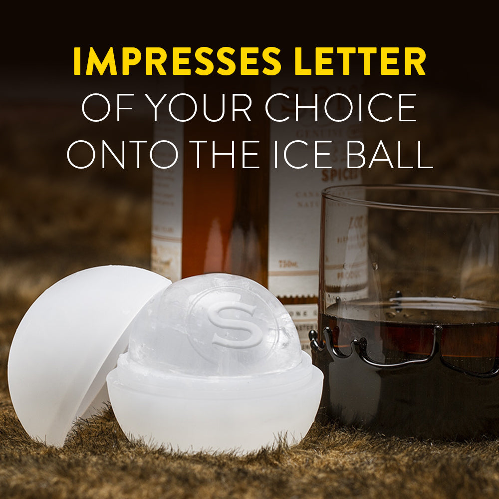Monogrammed Whiskey Balls by The Whiskey Ball