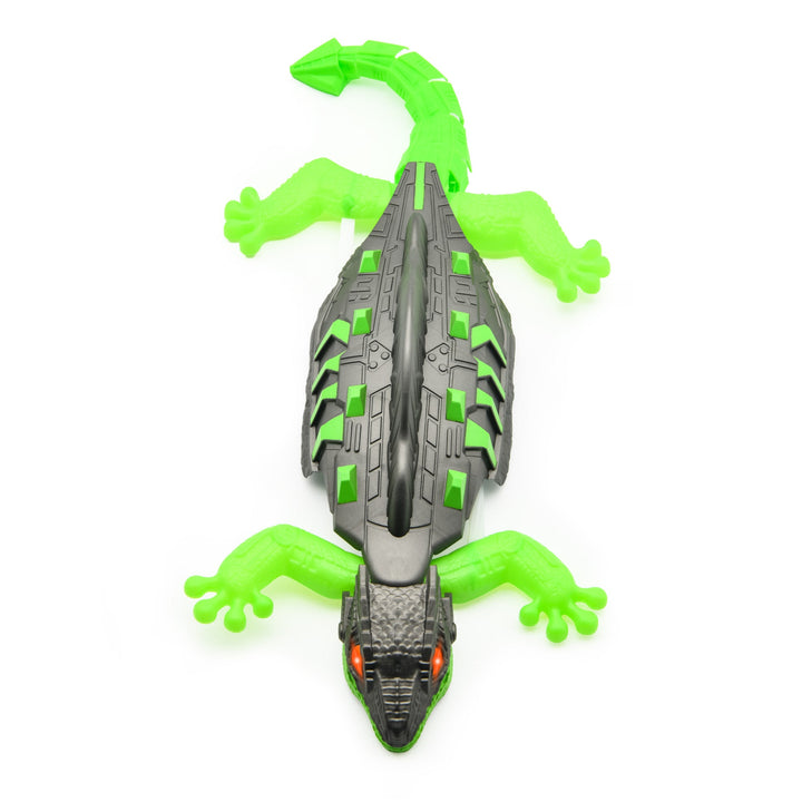 Contixo WC2 Wall Climbing Lizard RC Toy for Kids | Real Wall & Floor Crawling Gecko Robot With Glowing LED Eyes, 2.4GHz Remote Control Reptile Toy, Rechargeable Interactive Indoor Adventure Toy for Ages 4+