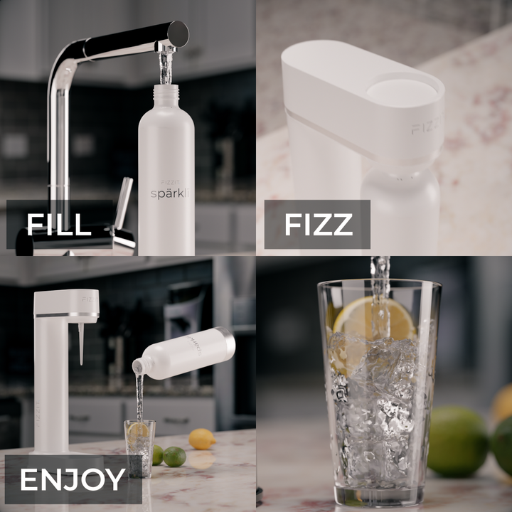FIZZIT™ Spärklï Carbonated Water Soda Maker