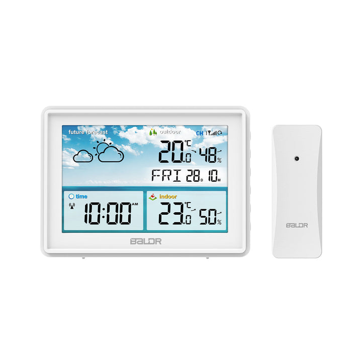 BALDR Atomic Wireless Weather Station With Indoor Outdoor Thermometer & Hygrometer