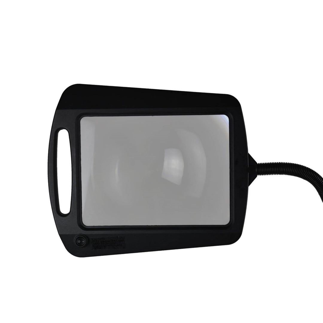 Daylight24 Full Page Magnifier Floor Lamp - Black Finish