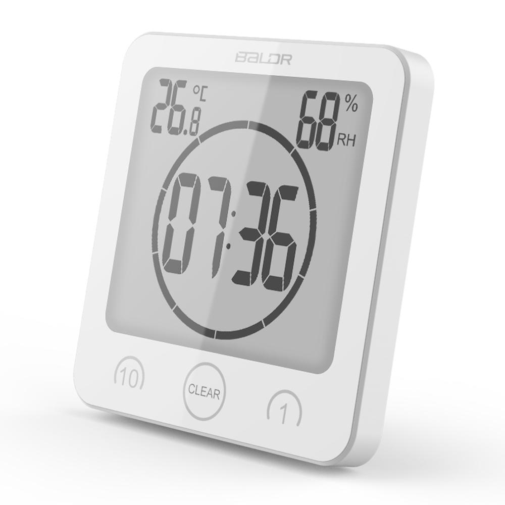 BALDR Waterproof Shower Clock - Reliable Waterproof Clock for Showers