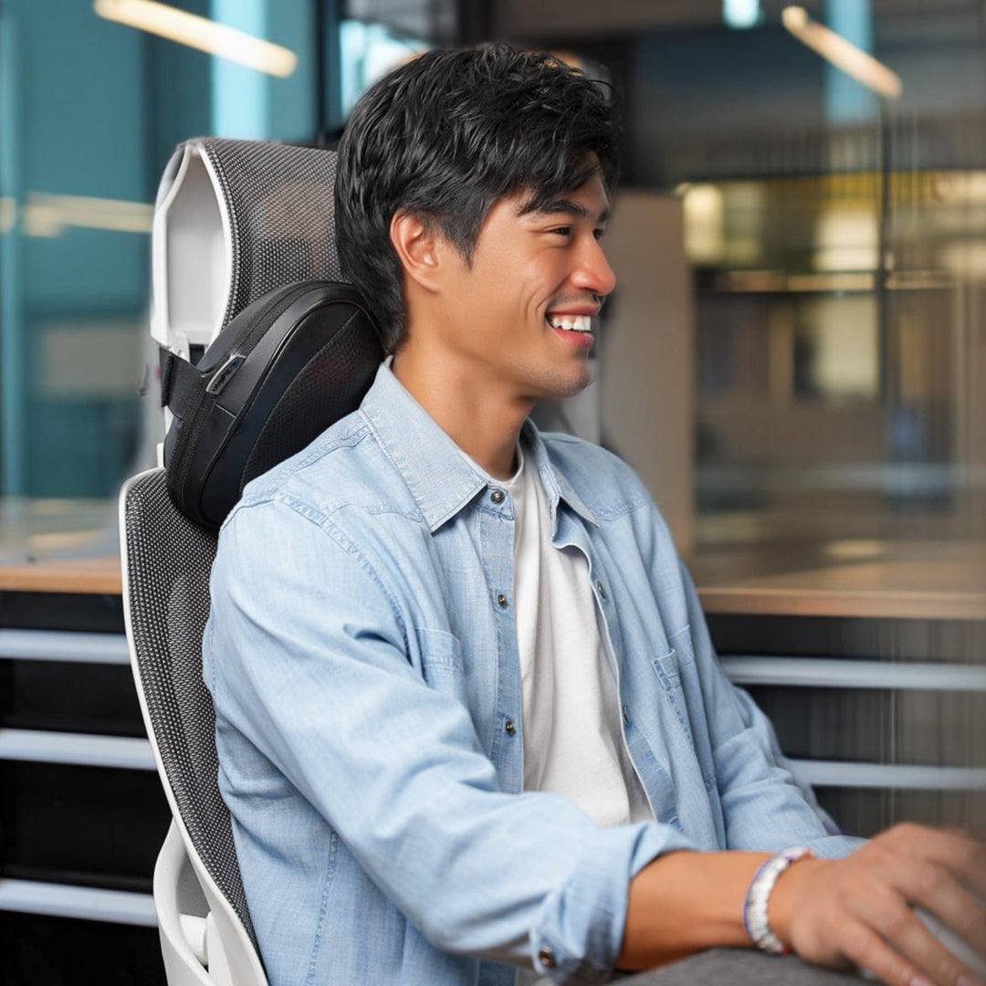 Shiatsu Back and Neck Massager Pillow with Heat and 8 Nodes