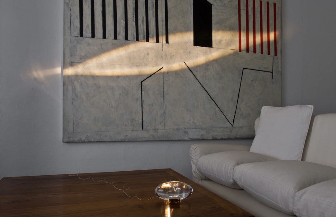 Angel's Eye Table Lamp - Atman Ambient Lighting - Night Lights & Ambient Lighting - Angel's Eyes Table Lamp - White - Catellani & Smith