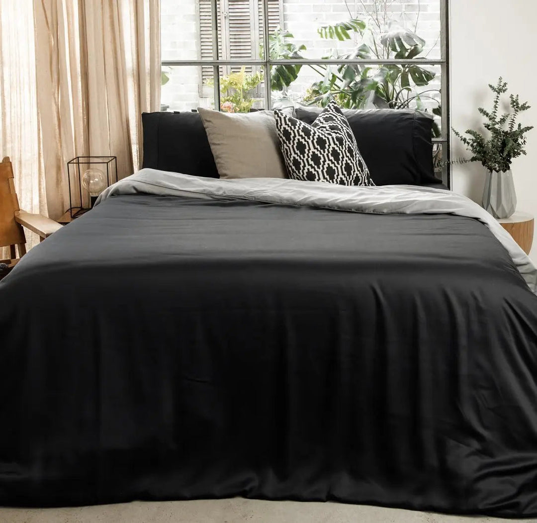 CleanBamboo® Signature Sateen Duvet Cover by ettitude
