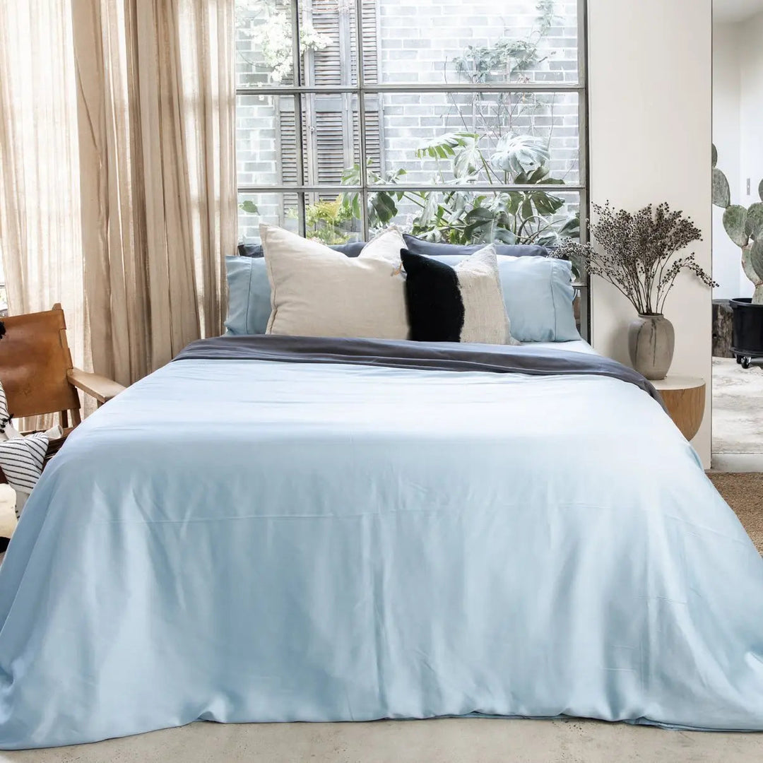 CleanBamboo® Signature Sateen Duvet Cover by ettitude