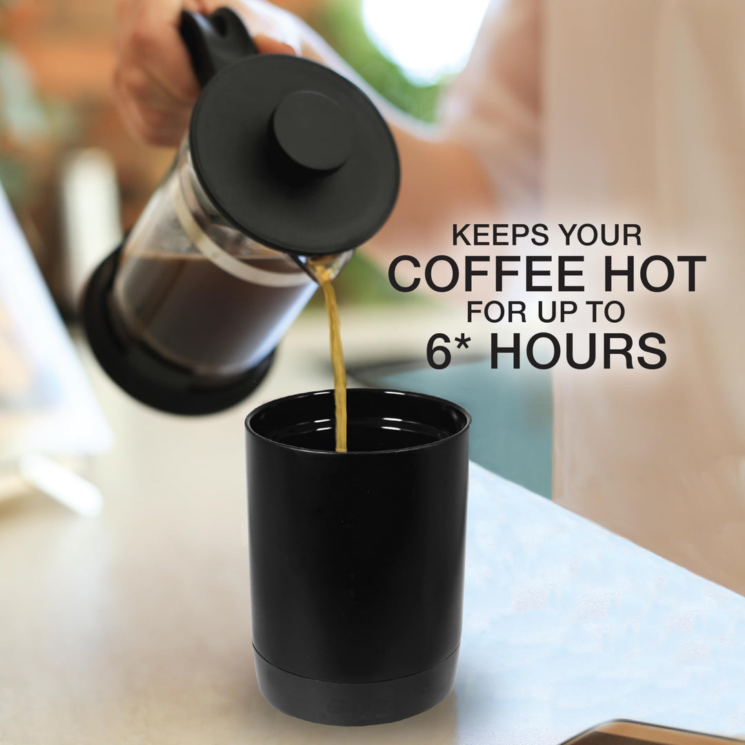 Brookstone Travel Mug Warmer & Wireless Phone Charging Station