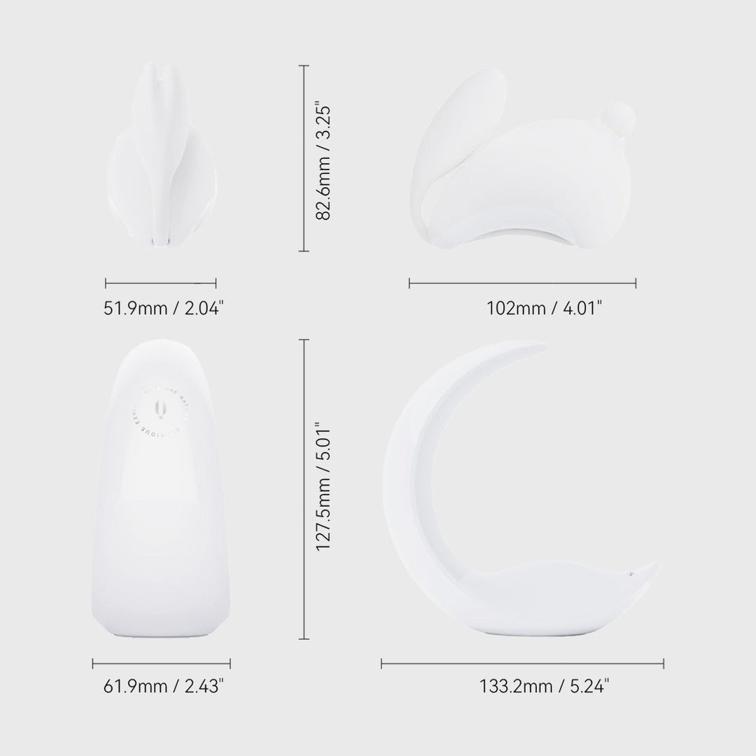 Osuga Bunnymoon Suction & Egg Intimate Massager