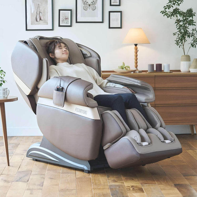 Calm Plus Flex Frame SL Track Massage Chair w/ Touchscreen Remote (Refurbished) - Synca Massage Chair