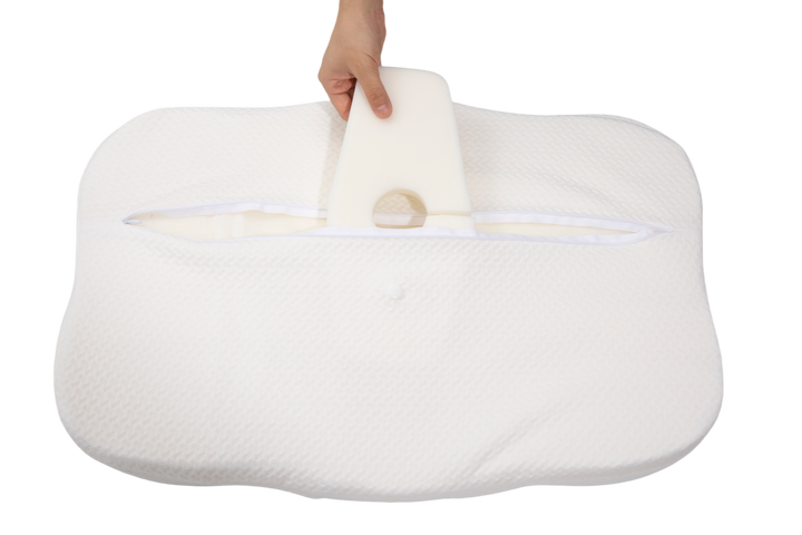 Cervical Head Pillow with Bamboo Cover