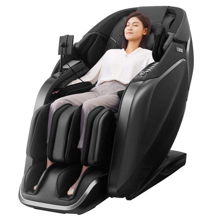 Cyber Relax Pro - 4D Dual Massage Robot Flex Frame SL Track Massage Chair - Synca Massage Chair