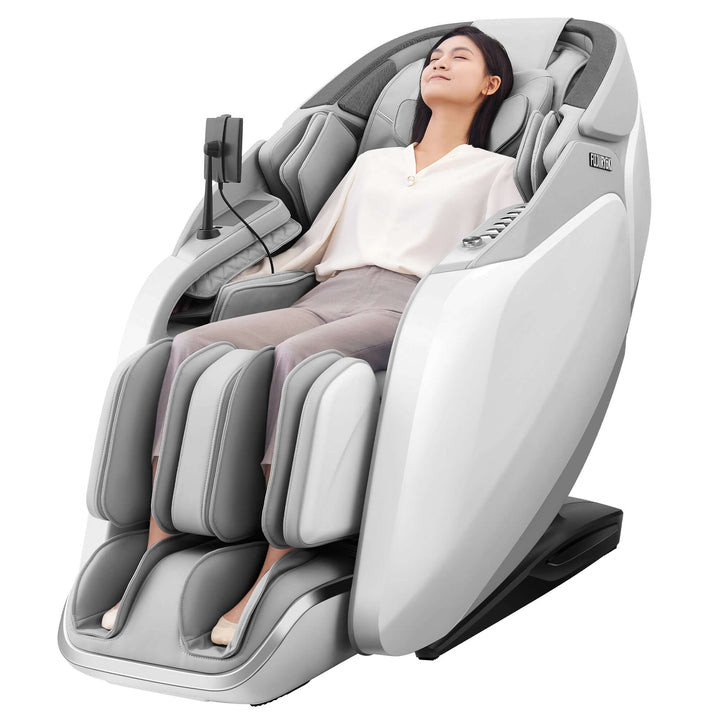 Cyber Relax Pro - 4D Dual Massage Robot Flex Frame SL Track Massage Chair - Synca Massage Chair