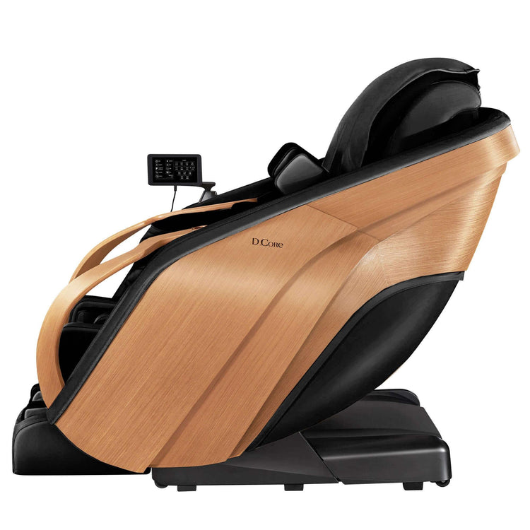 brookstone D.Core 2 - Made in Japan Ultra Premium Massage Chair w/ Oak Side Panels by Synca Massage Chair