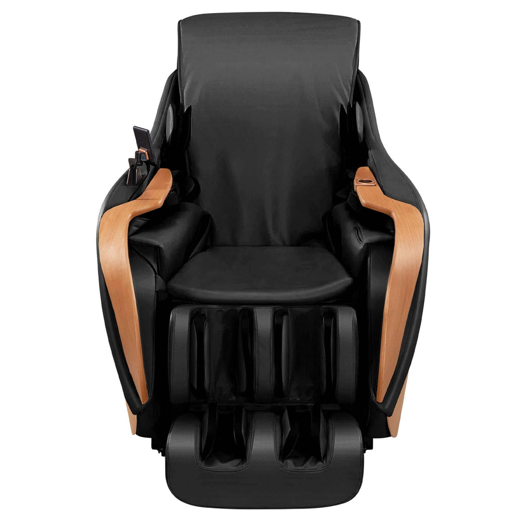 D.Core 2 - Made in Japan Ultra Premium Massage Chair w/ Oak Side Panels - Synca Massage Chair