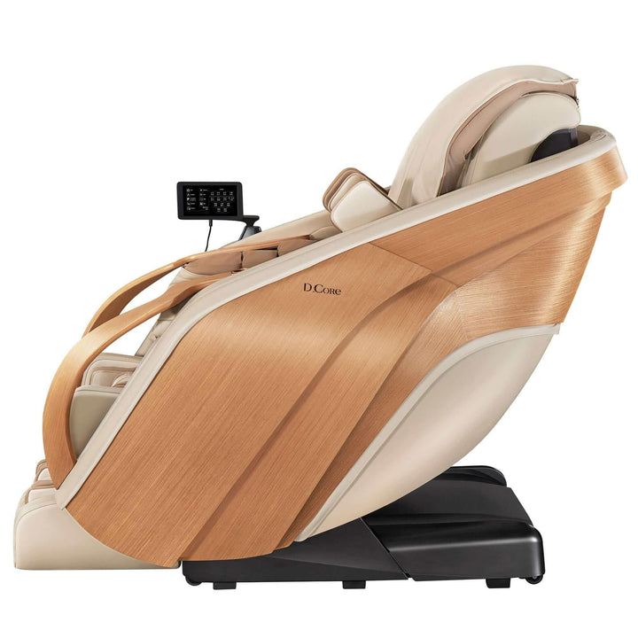 D.Core 2 - Made in Japan Ultra Premium Massage Chair w/ Oak Side Panels - Synca Massage Chair