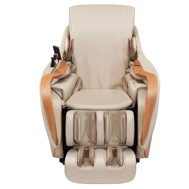 D.Core 2 - Made in Japan Ultra Premium Massage Chair w/ Oak Side Panels - Synca Massage Chair