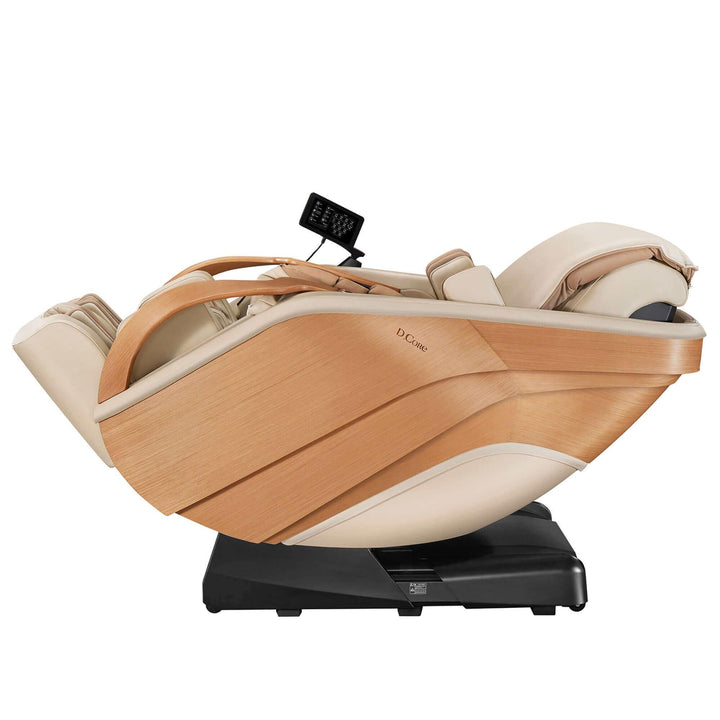 D.Core 2 - Made in Japan Ultra Premium Massage Chair w/ Oak Side Panels - Synca Massage Chair