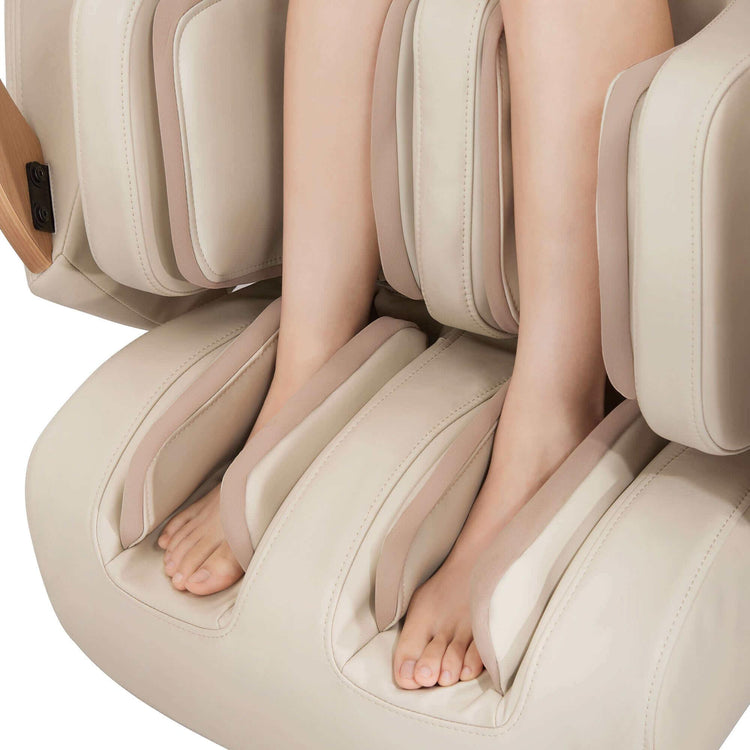 D.Core 2 - Made in Japan Ultra Premium Massage Chair w/ Oak Side Panels - Synca Massage Chair