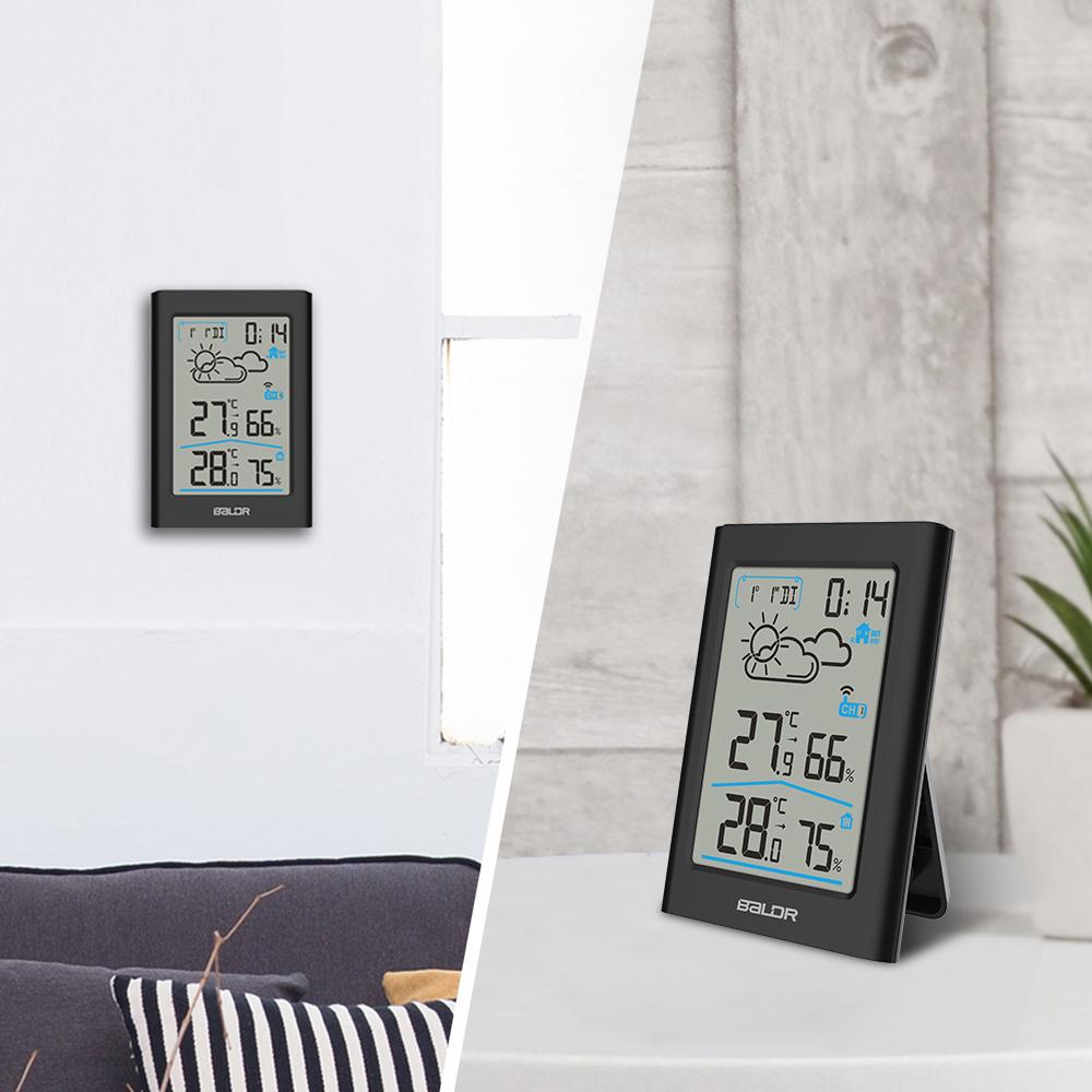 BALDR WS0341 Indoor & Outdoor Thermometer Hygrometer