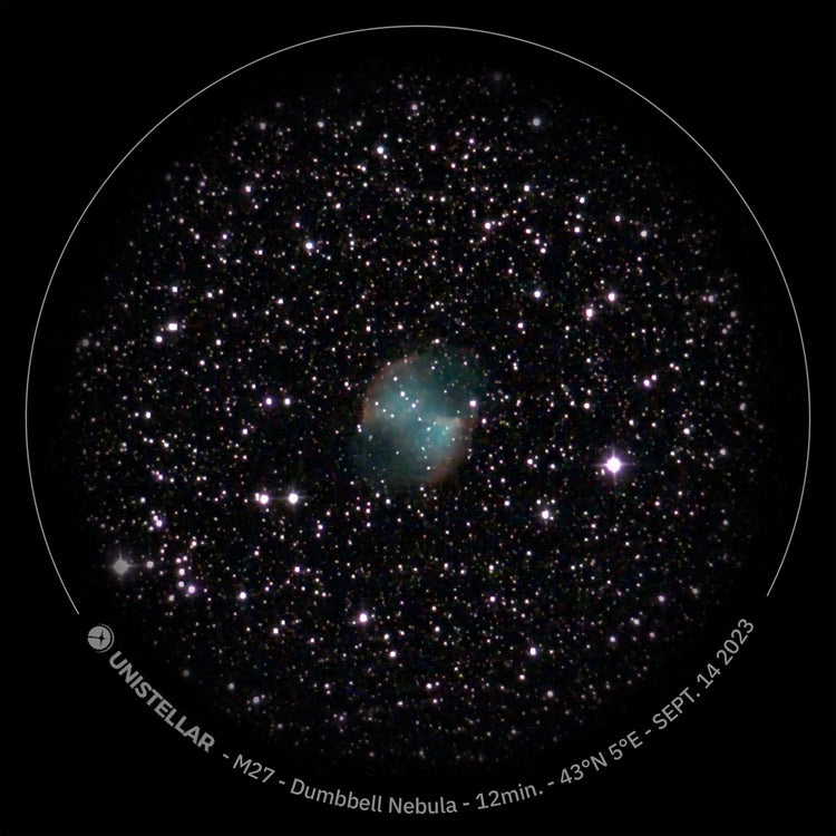 Unistellar Odyssey Pro Telescope Fully Automated with Eyepiece