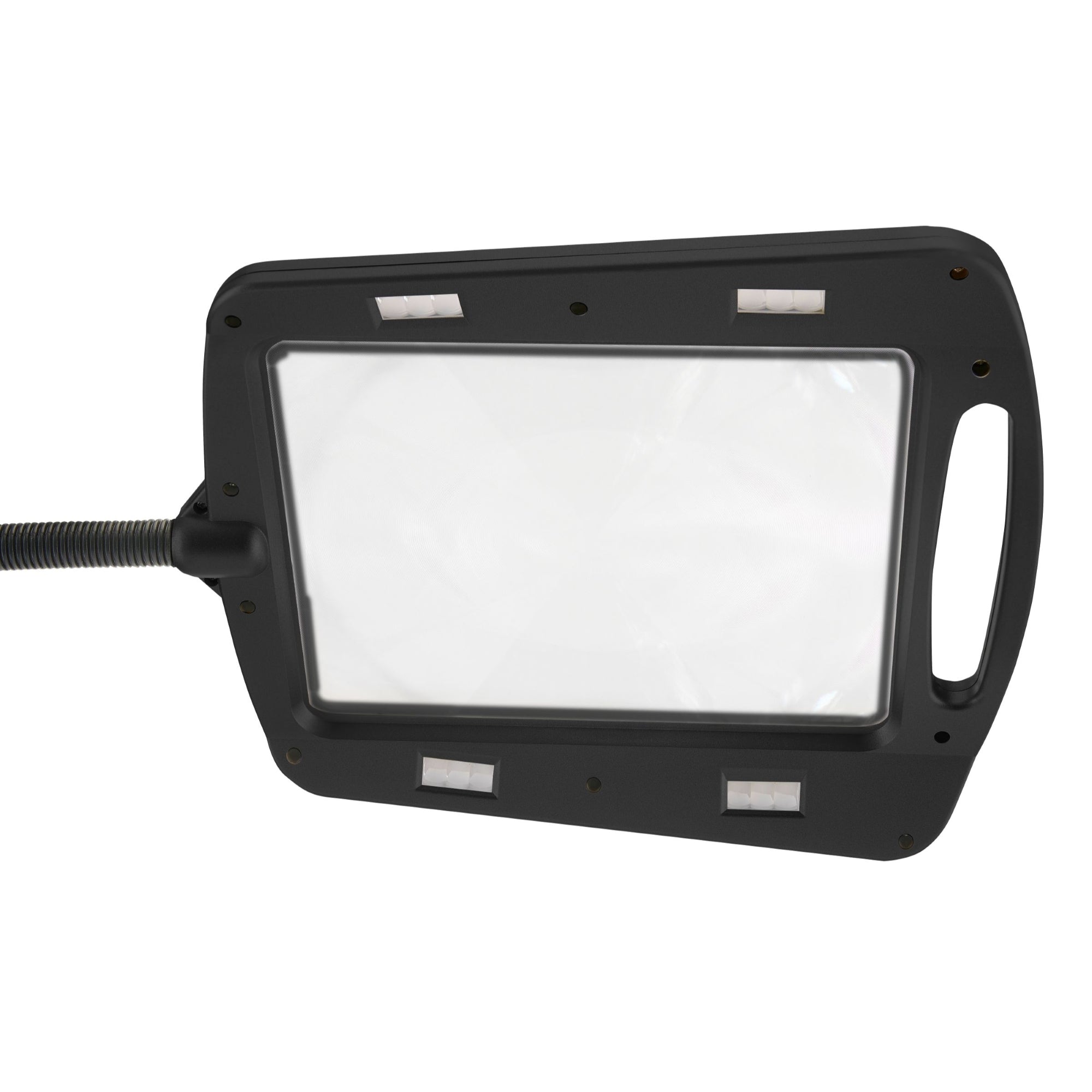 Daylight24 Full Page Magnifier Floor Lamp - Black Finish – Brookstone