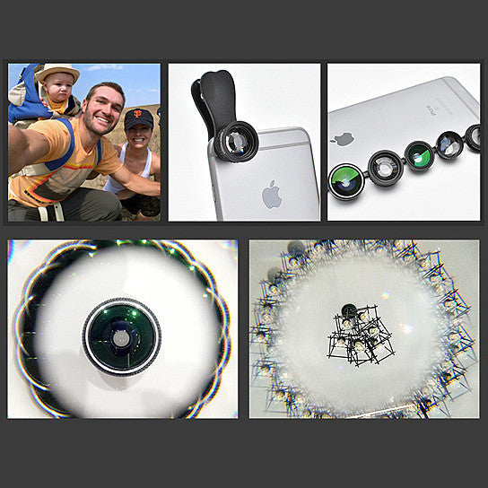 Kaleidoscope 5 in 1 Photo Magic Lens Set
